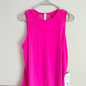 Lululemon Athletica Vibrant Pink Tank Top